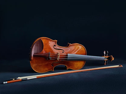 OurViolin V80 series 1715 Cremona examination solo reddish brown violin pure handmade natural wood suitable for all ages