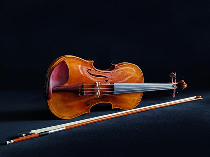 OurViolin V90 series 1620 Magini handmade Reddish brown violin Adult and children entry-level professional examination