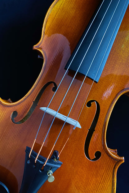 OV200 Handmade Solid Wood Violin Set Most Sizes For Beginner Examination and Advanced Players