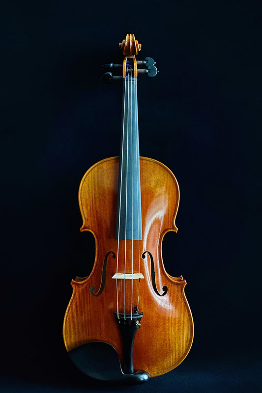 OurViolin OV700 series tiger pattern handmade solid wood violin quality examination orchestra professional musical instrument