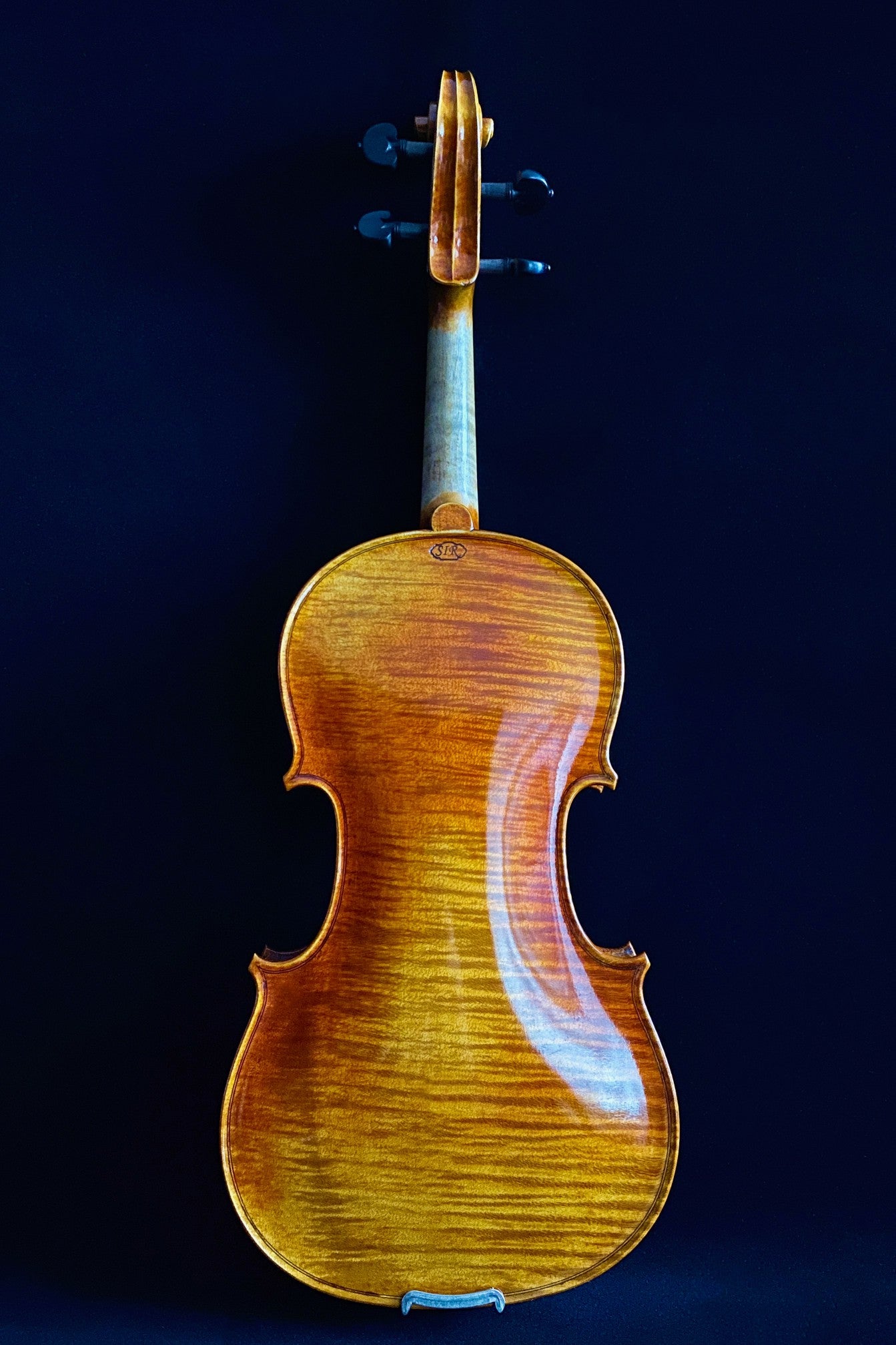 OurViolin OV700 series tiger pattern handmade solid wood violin quality examination orchestra professional musical instrument